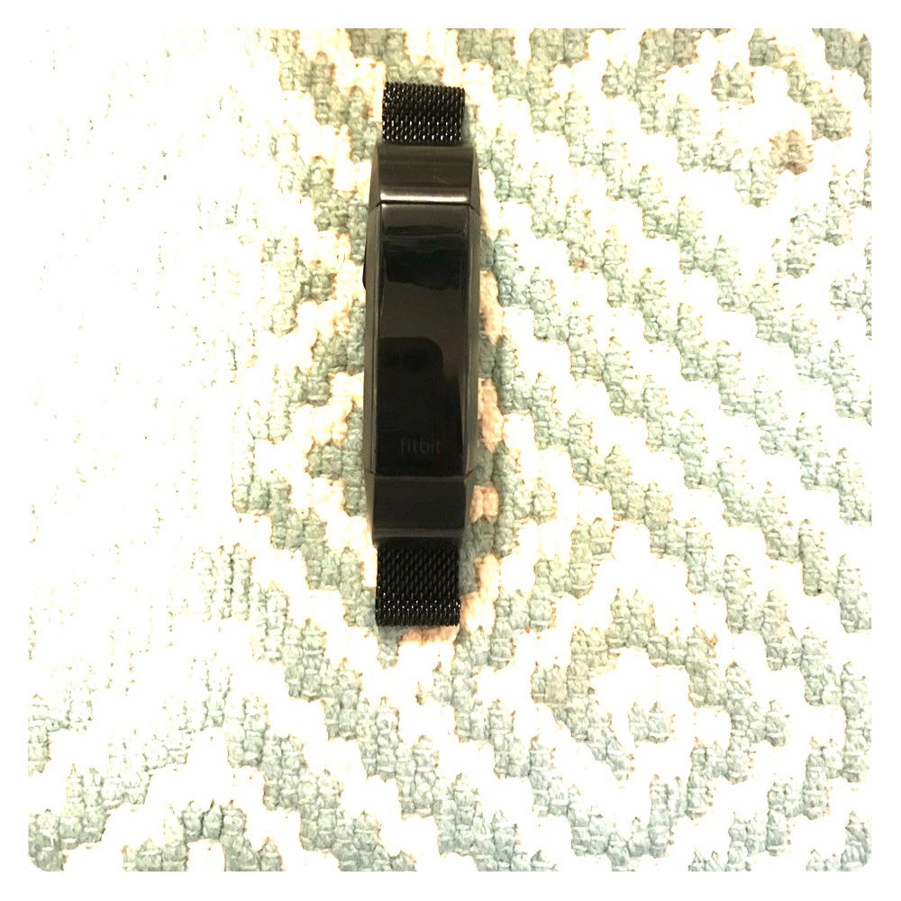 Fitbit Alta HR - limited edition black & gunmetal